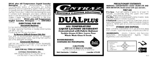 Laundry – Centraz Industries Inc.